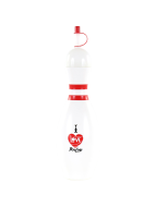 KJEGLEFORMEDE DRIKKEFLASKER "I LOVE BOWLING" (BOX OF 56)