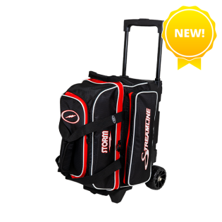 STORM ROLLER 2-BALL STRMLINE HEX BLACK/RED
