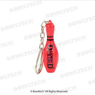 DD PIN KEYRING RED