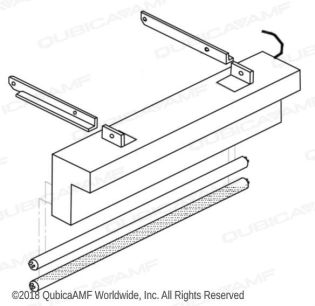 090008017 DUAL PIT LIGHT ASM. 36"