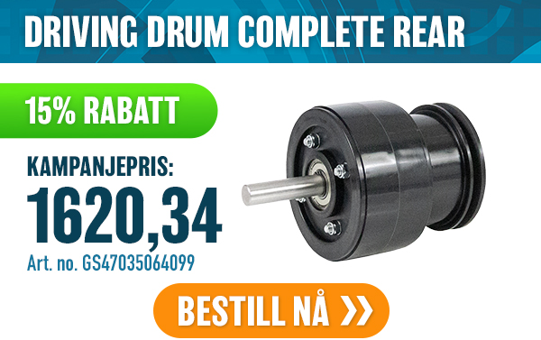 DRIVING DRUM COMPLETE REAR DRIVING DRUM COMPLETE REAR