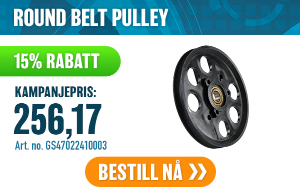 ROUND BELT PULLEY