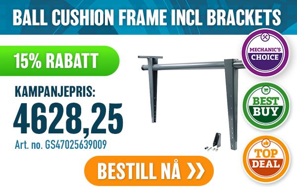 BALL CUSHION FRAME INCL BRACKETS BALL CUSHION FRAME INCL BRACKETS