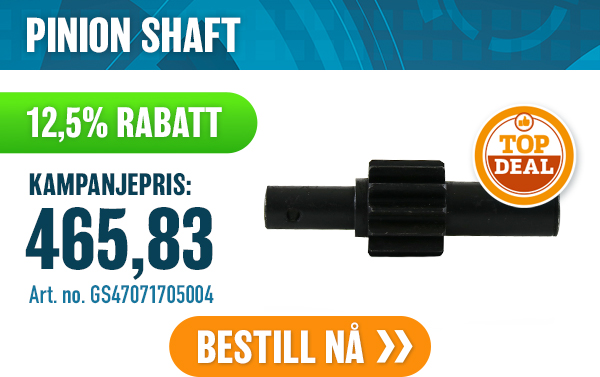 PINION SHAFT