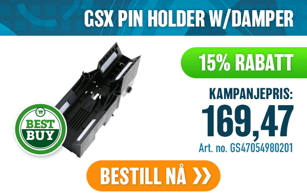 GSX PIN HOLDER W/DAMPER GSX PIN HOLDER W/DAMPER