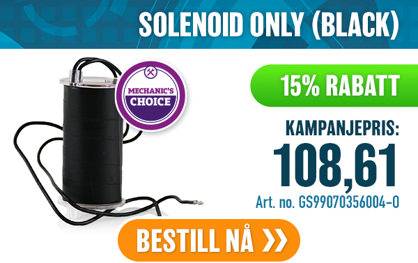 SOLENOID ONLY (BLACK)