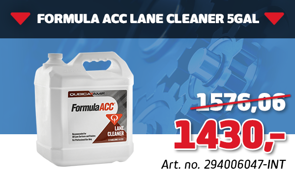 FORMULA ACC LANE CLEANER 5GAL FORMULA ACC LANE CLEANER 5GAL