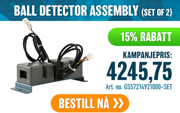BALL DETECTOR ASSEMBLY (SET OF 2)