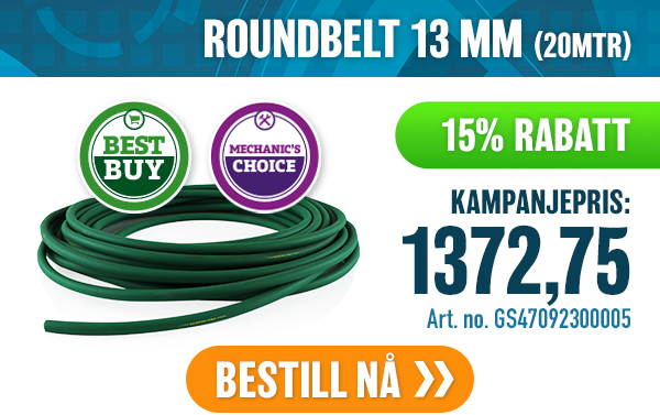 ROUNDBELT 13 MM (20MTR)